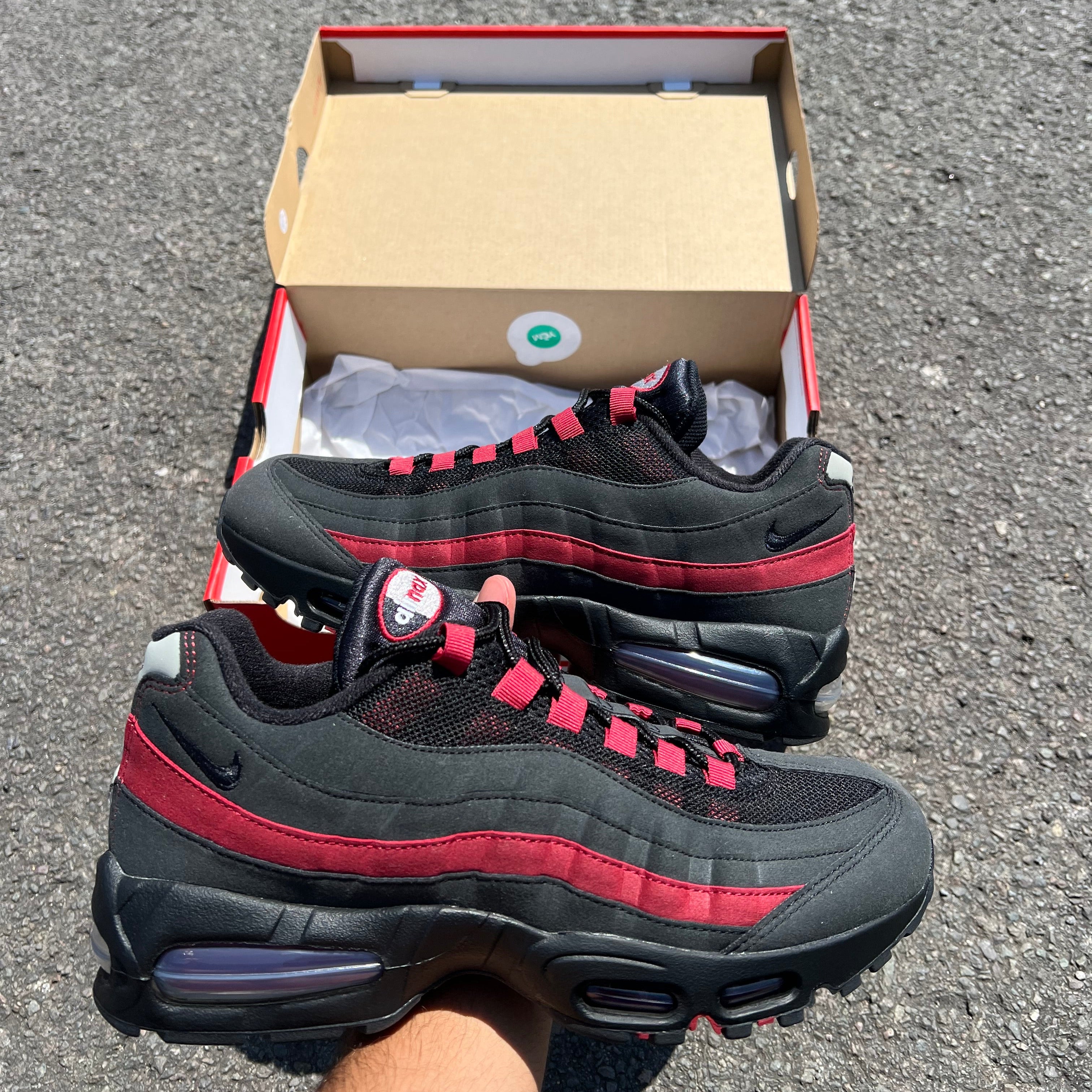 Nike Air Max 95 Crimson Grey