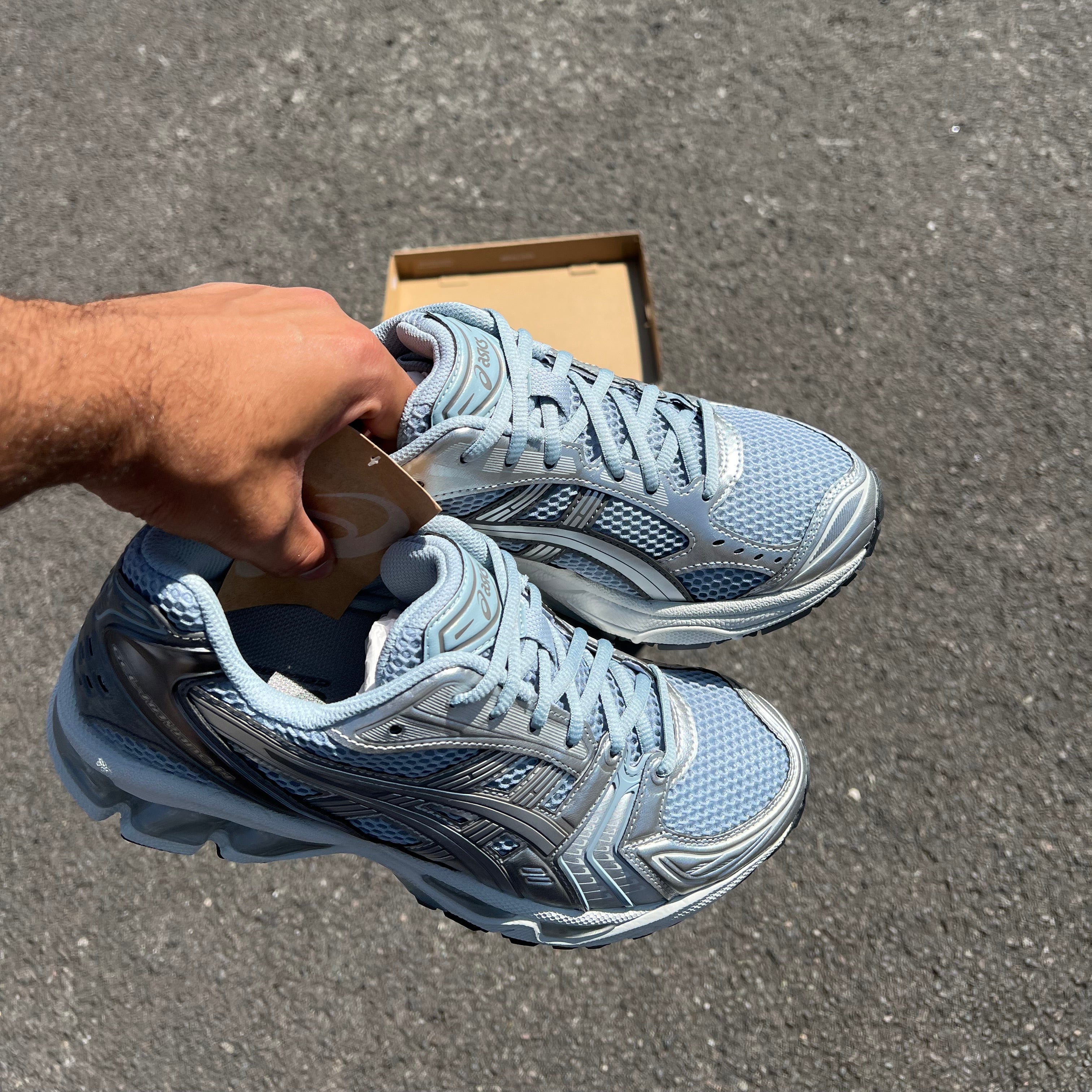 ASICS Kayano 14 Dolphin Grey Pure Silver