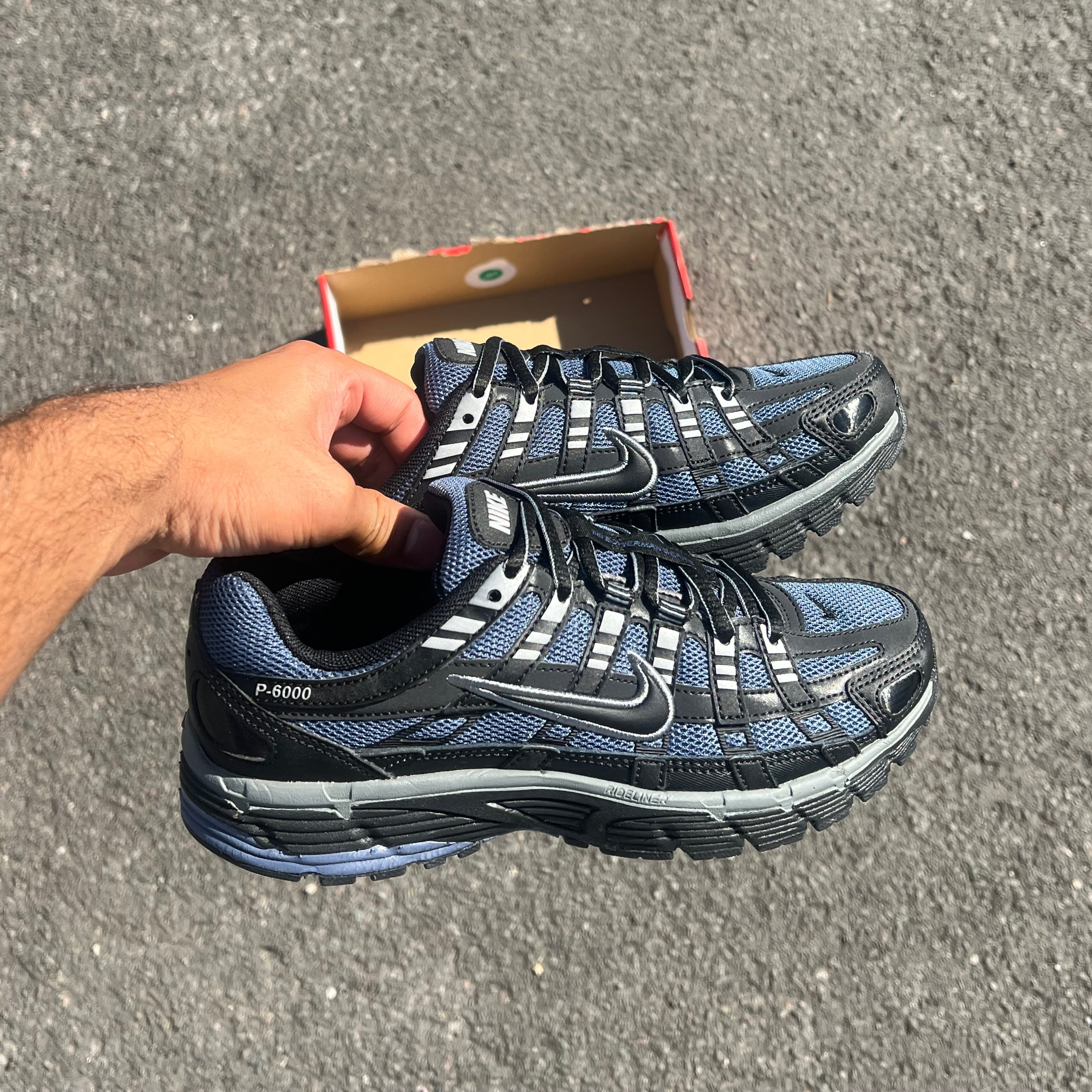 Nike P6000 Diffused Blue / HALF BOX