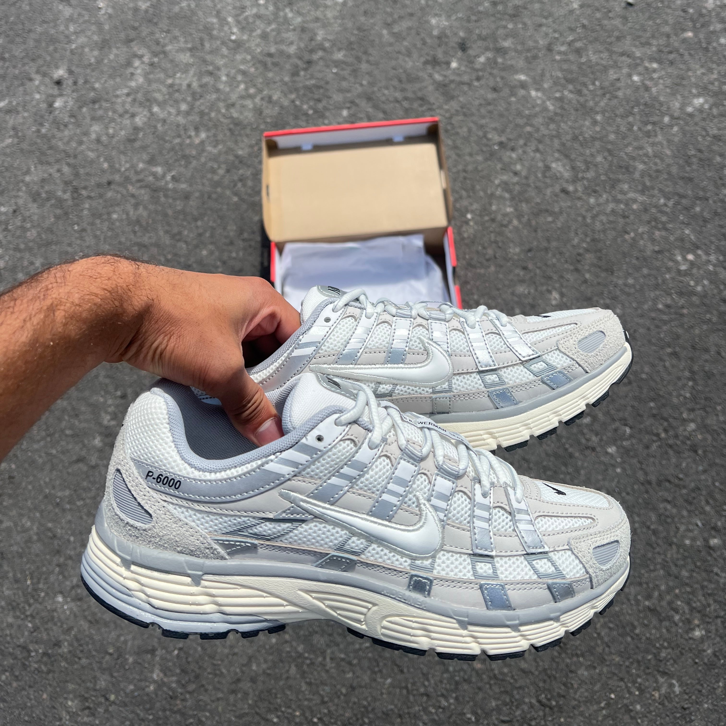 Nike P6000 Light Bone Pale Ivory